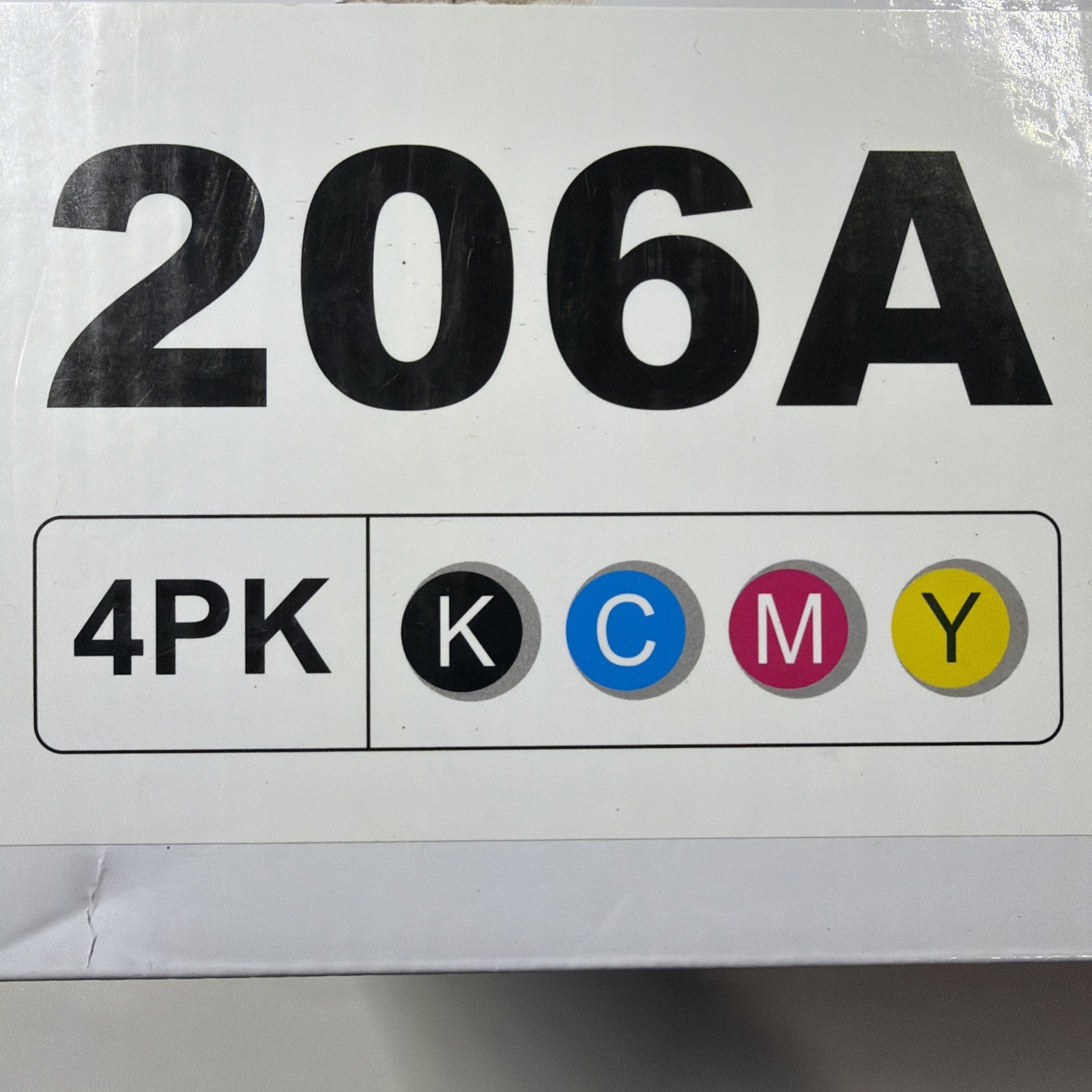Toner Cartridges 4 Pack with Chip For HP 206A / 206X (Sealed) NOT OEM
