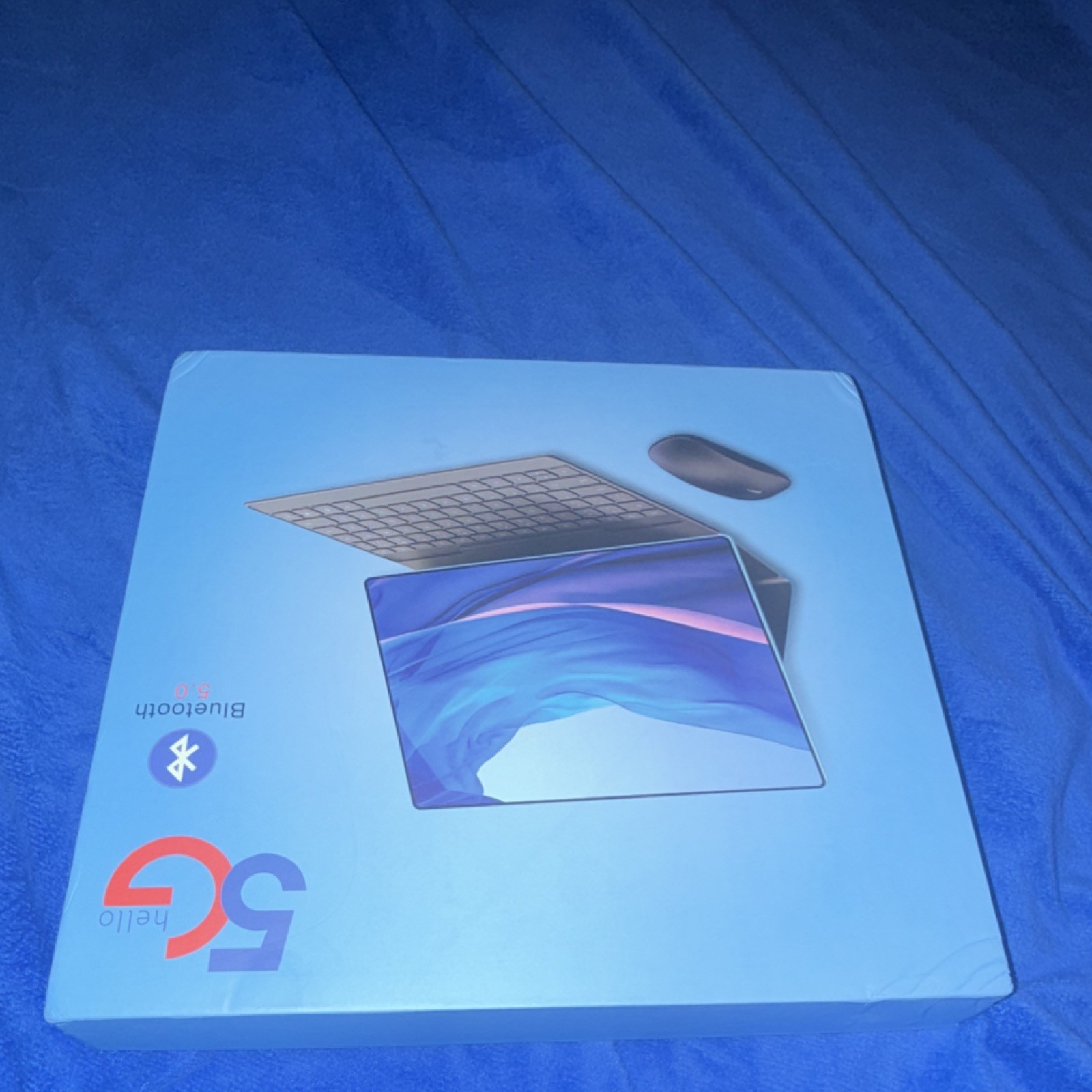 HELLO 5G HELLO Tablet 5G Network Bluetooth 5.0 Keyboard Mouse Bundle