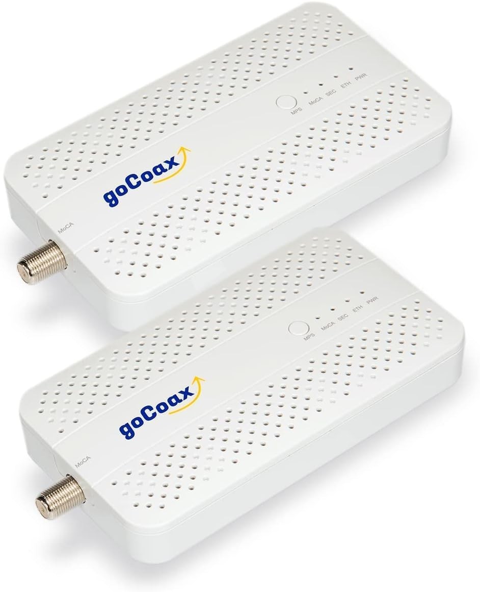 MoCA 2.5 Adapter with 2.5GbE Ethernet Port. MoCA 2.5. 1x 2.5GbE Port. Provide