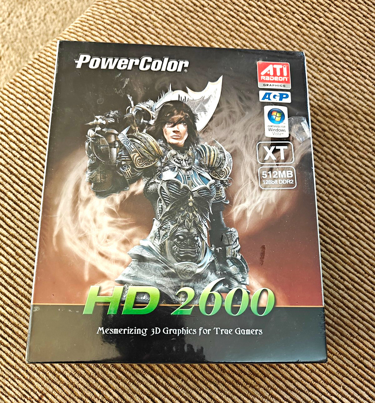 PowerColor ATI Radeon HD 2600XT AGP 512MB DDR2 HDMI DirectX 10 GPU