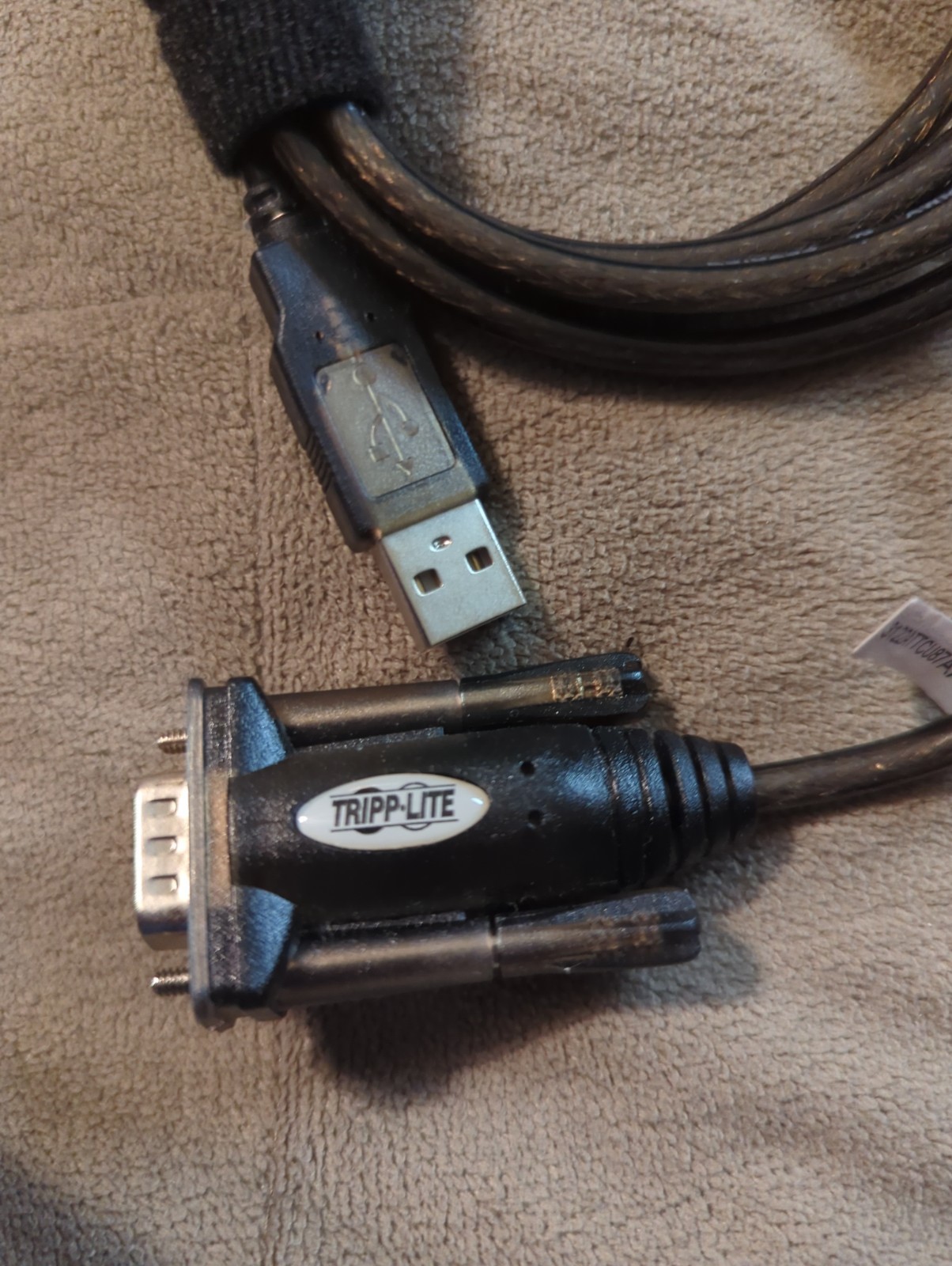 Tripp Lite 5ft USB to Serial Adapter Cable USB-A to DB9 RS-232 M/M