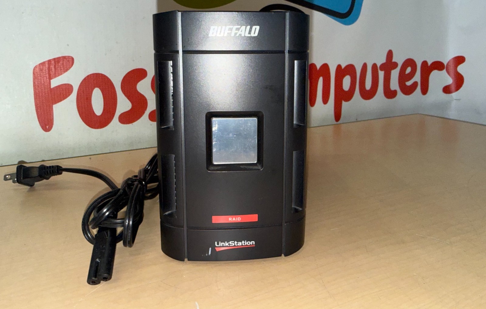 BUFFALO LinkStation Raid Pro Duo NAS LS-W1.0TGL/R1 with 2 Hitachi 500Gb HDDs