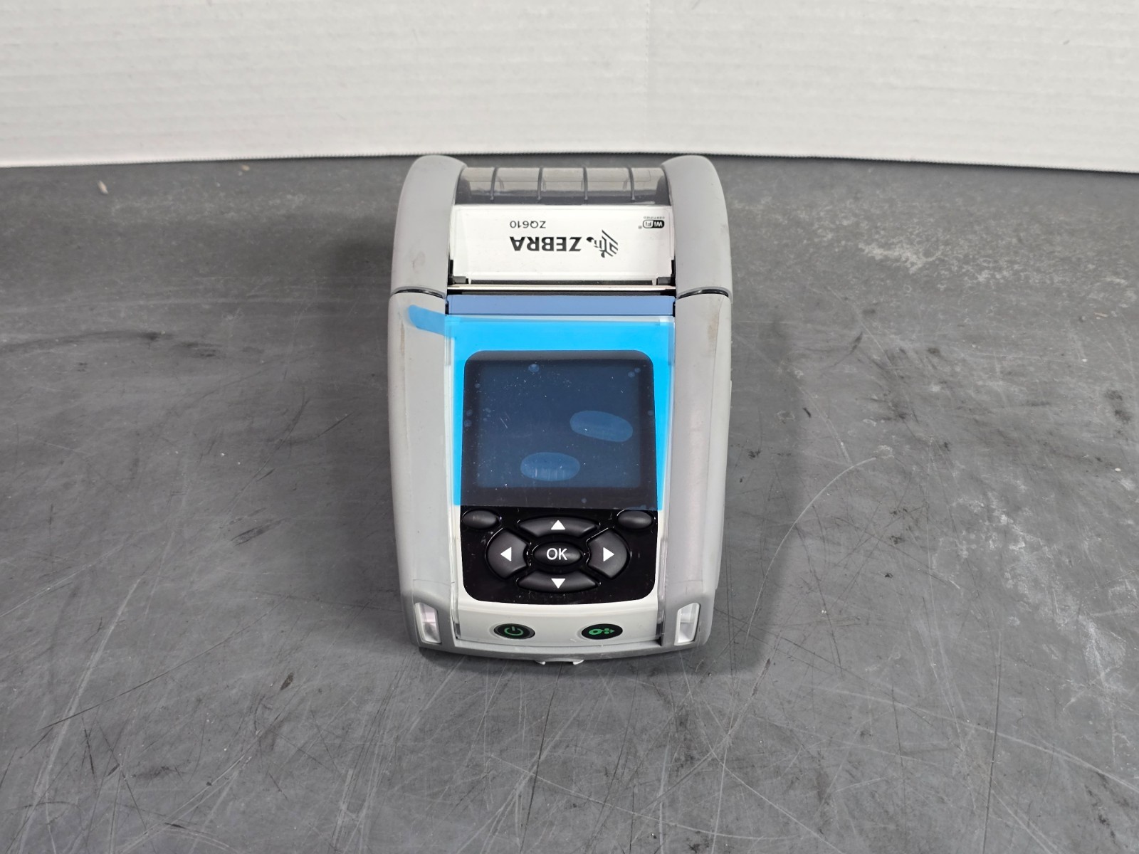 New No Box Zebra ZQ610 Plus-HC Monochrome Mobile Thermal Label Printer