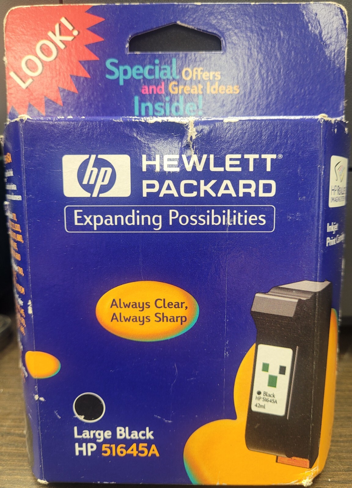 HP 51645A Large Black Ink