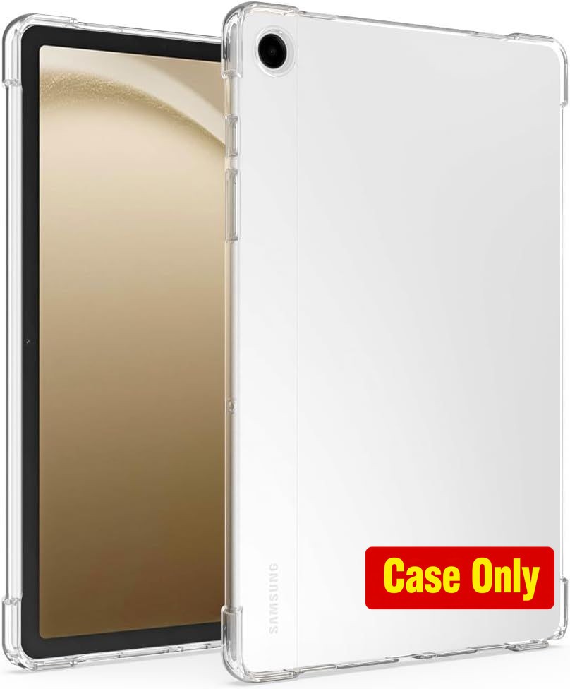 Protective Silicone Cover for Samsung Galaxy Tab A9 Plus - Soft Rubber Skin Case