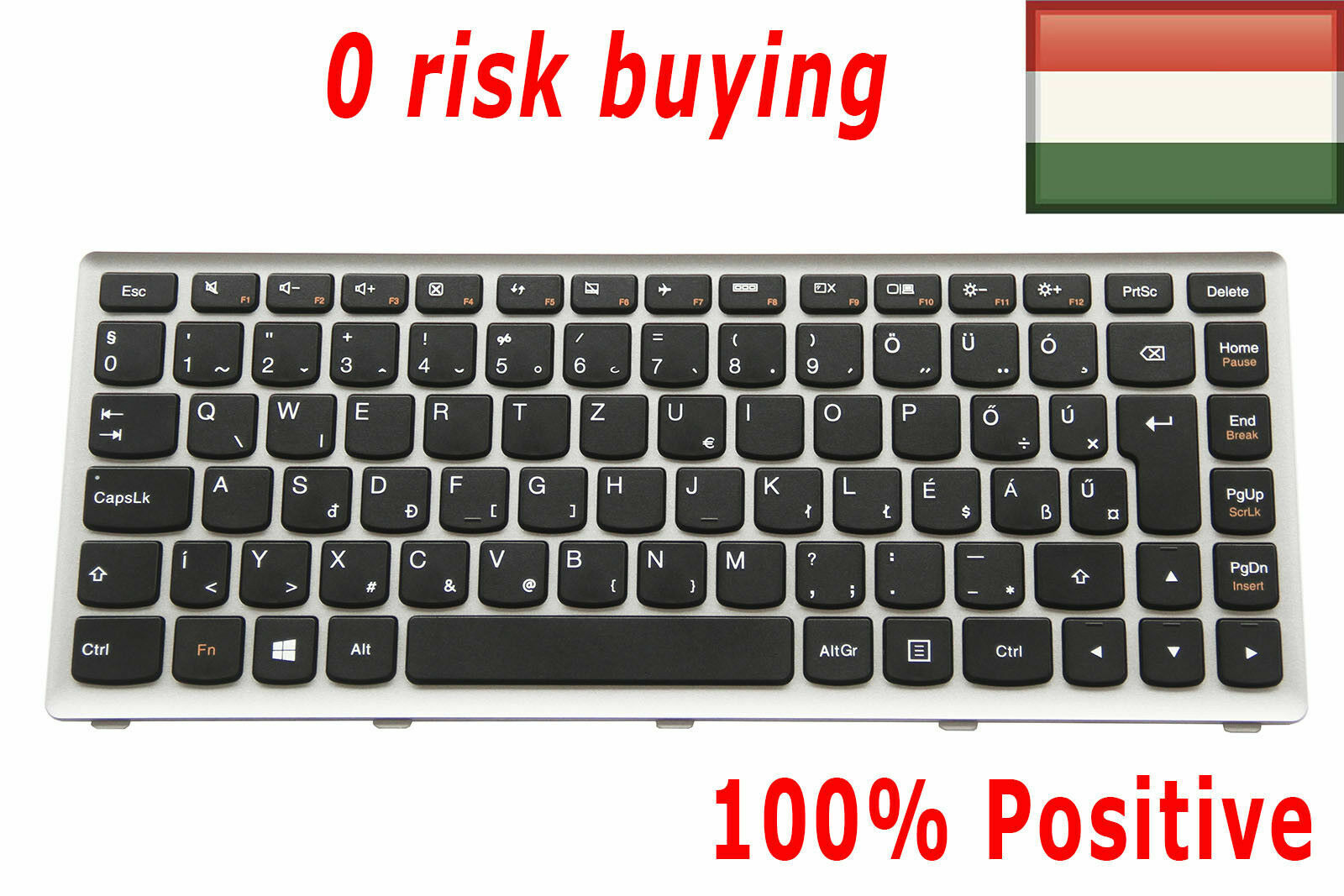 Hungarian HU Laptop Keyboard for Lenovo IdeaPad U410 T3C1-HG Magyar