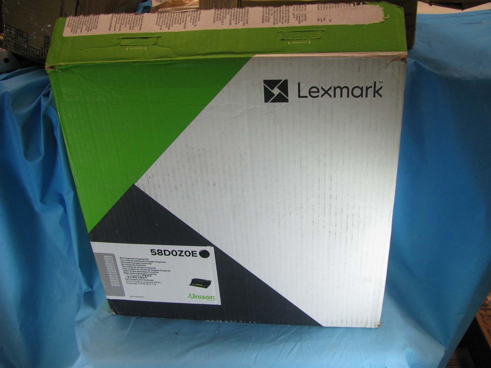 Lexmark 58D0Z0E Black Imaging Unit - Genuine OEM MS821 XM7365 - OPEN BOX