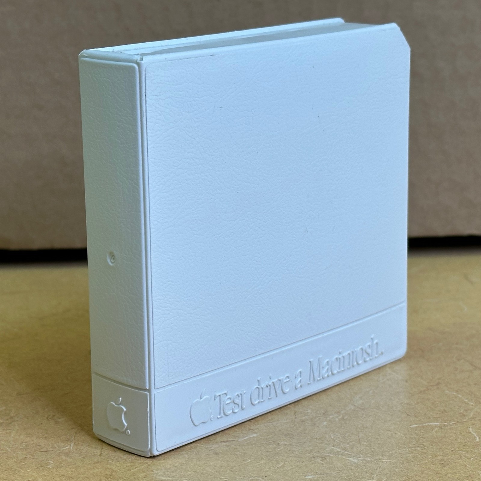 SELLER EXCLUSIVE "Test drive a Macintosh" disk box 1984 Apple test program RARE