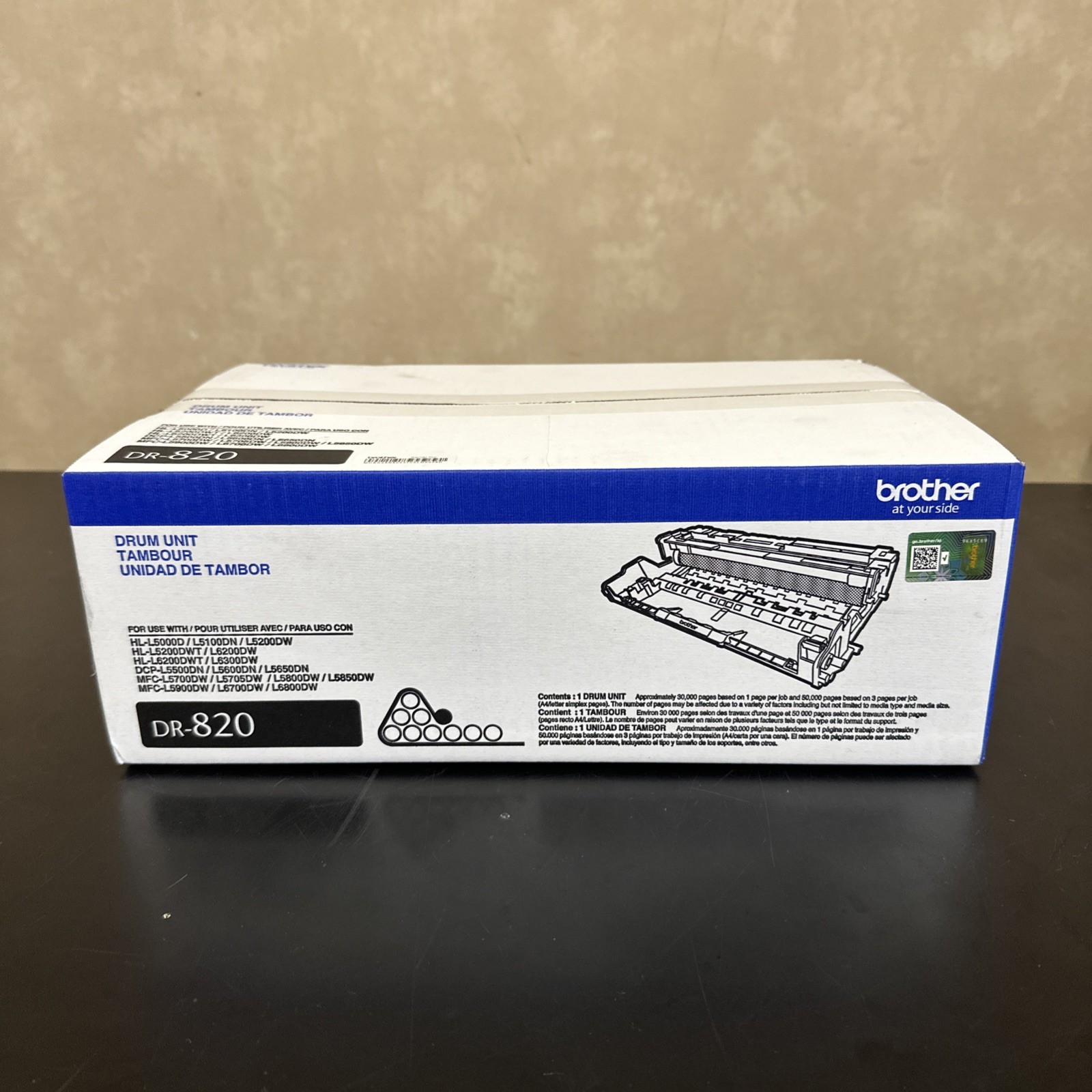 Brother DR-820 Drum Unit for MFC-L5850DW/ L5900DW HL-L6200DW