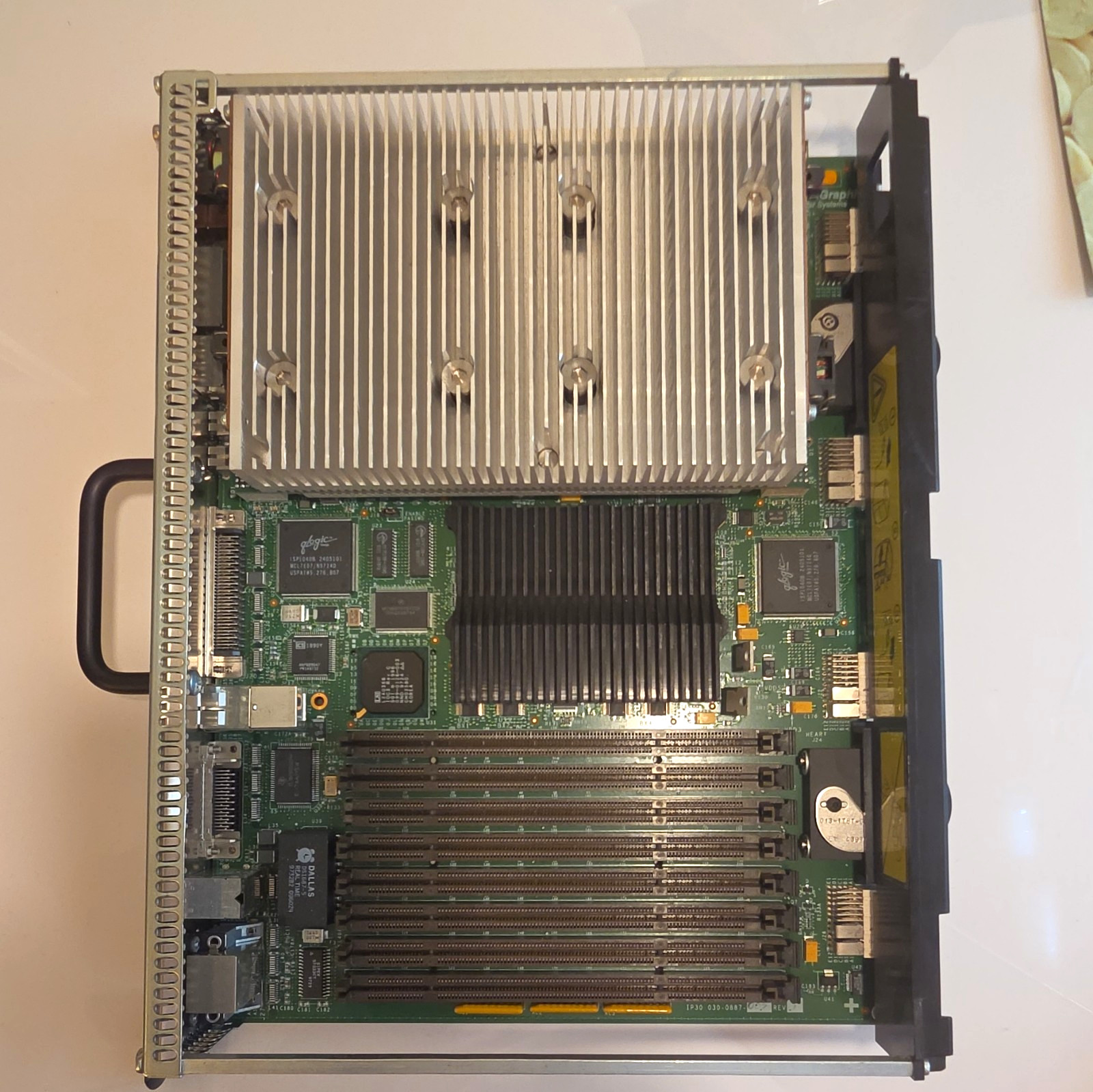 SGI Silicon Graphics Octane IP30 030-0887-003 Motherboard Dual R10000 195MHz CPU