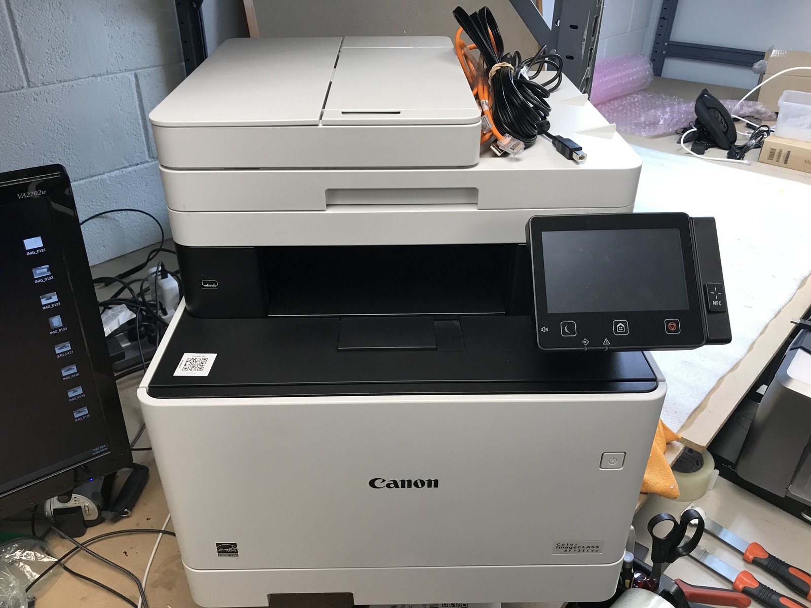Canon Color ImageCLASS MF735Cdw Color Laser Printer 10K Page count - Tested