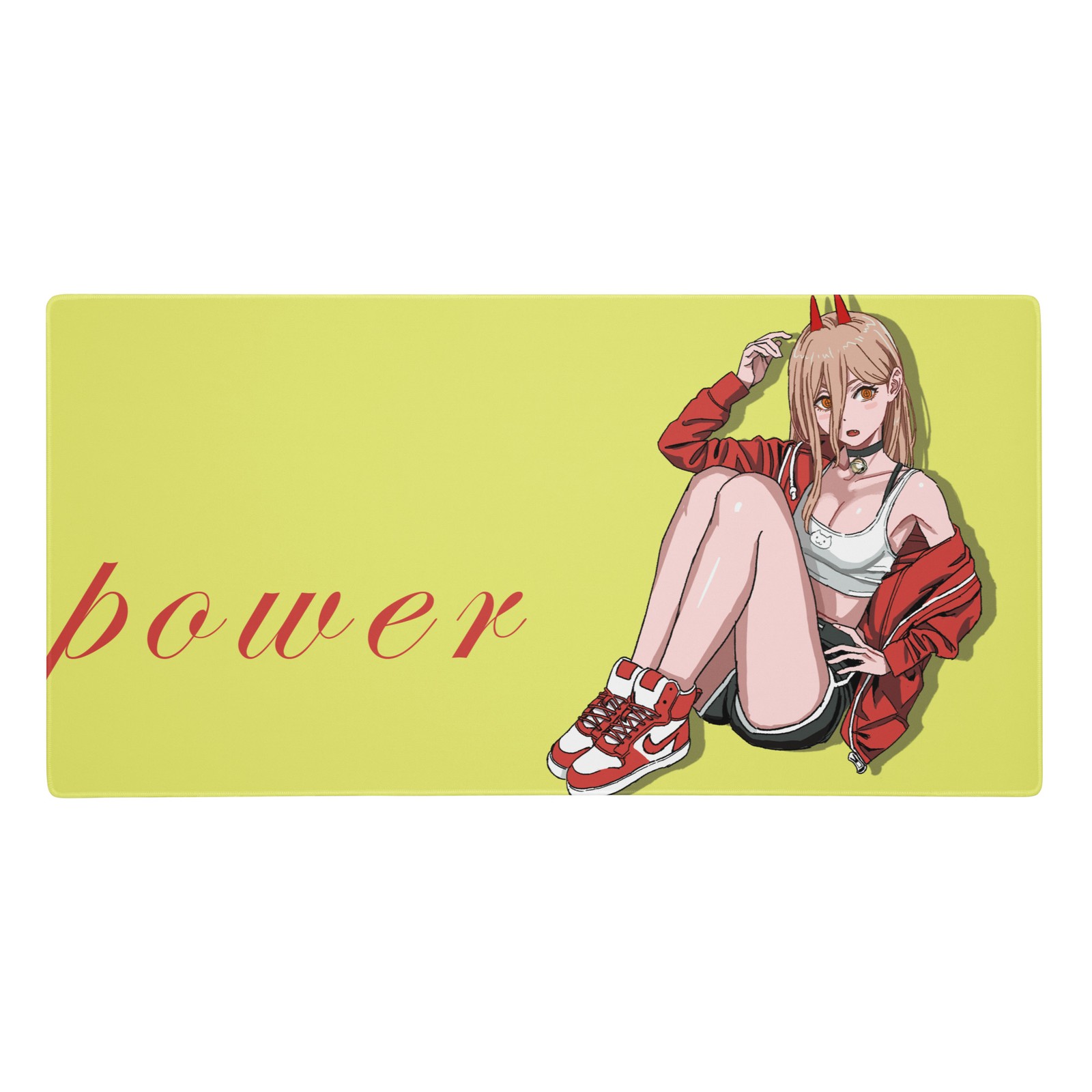 Chainsaw Man Power Mouse Pad
