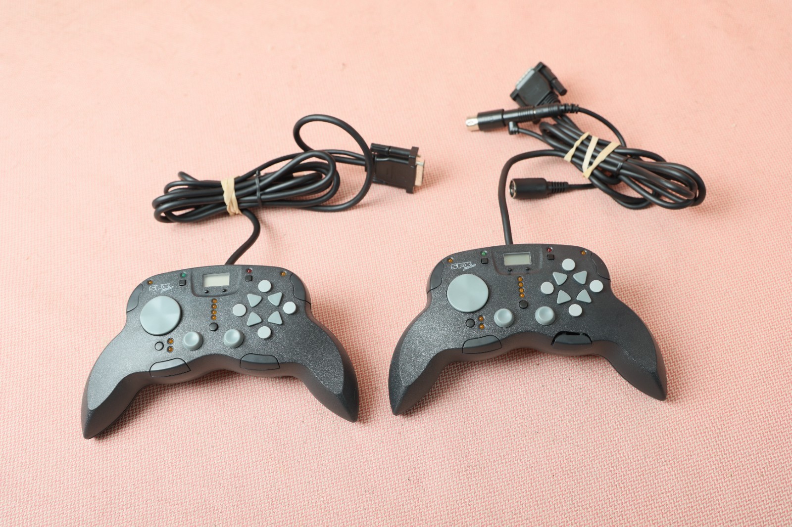 Two Advanced Programmable Joypad PC SFX PLUS Controller Suncom Model 7-1060-0006