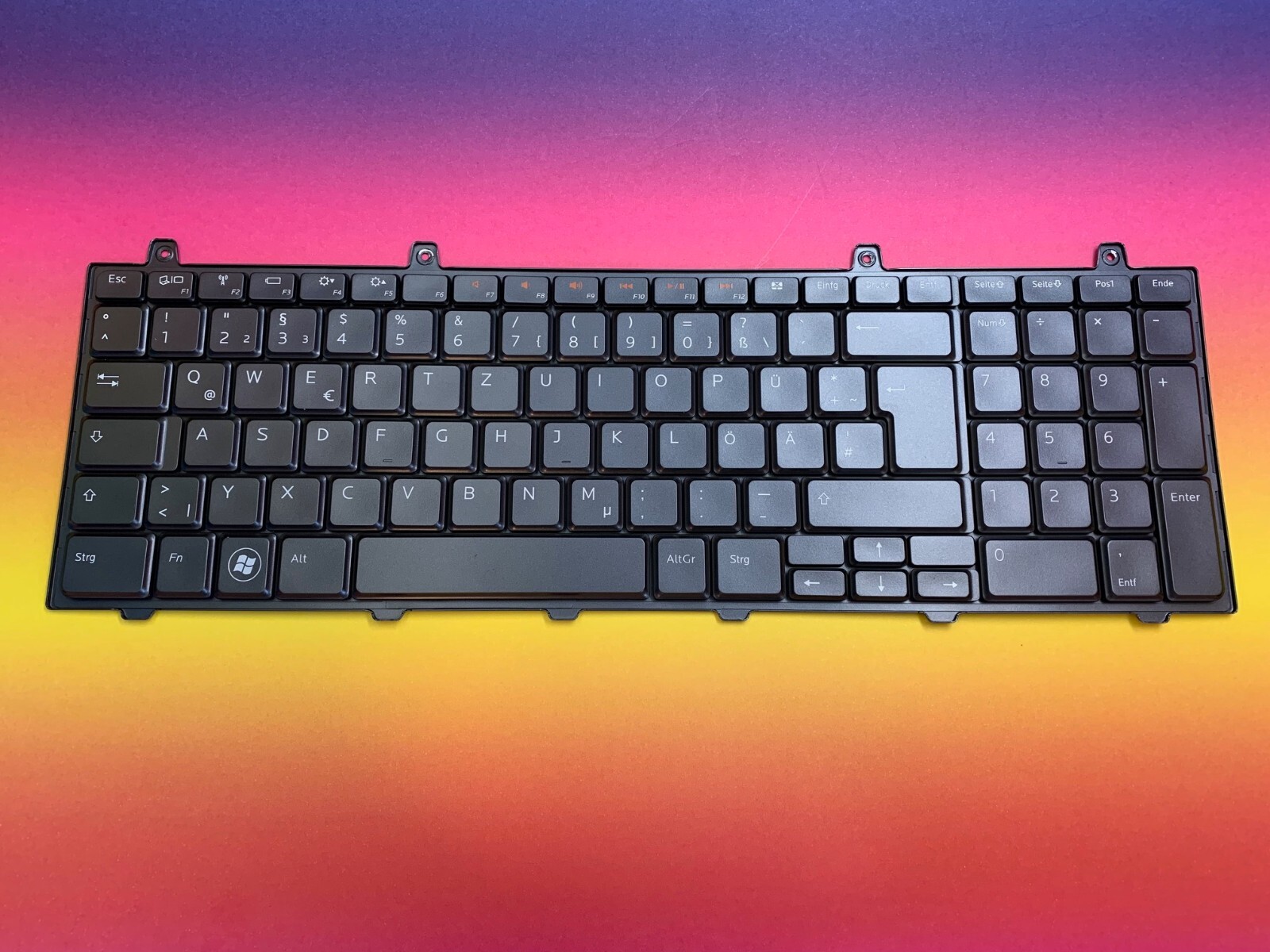 Keyboard DE DELL Studio 17 1749 1747 1745 L701X 01JMDD German Gray