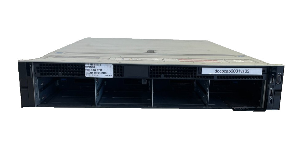Dell PowerEdge R740 2x Xeon Silver 4210R 2x PSU's PERC H740P *NO RAM/HDD*