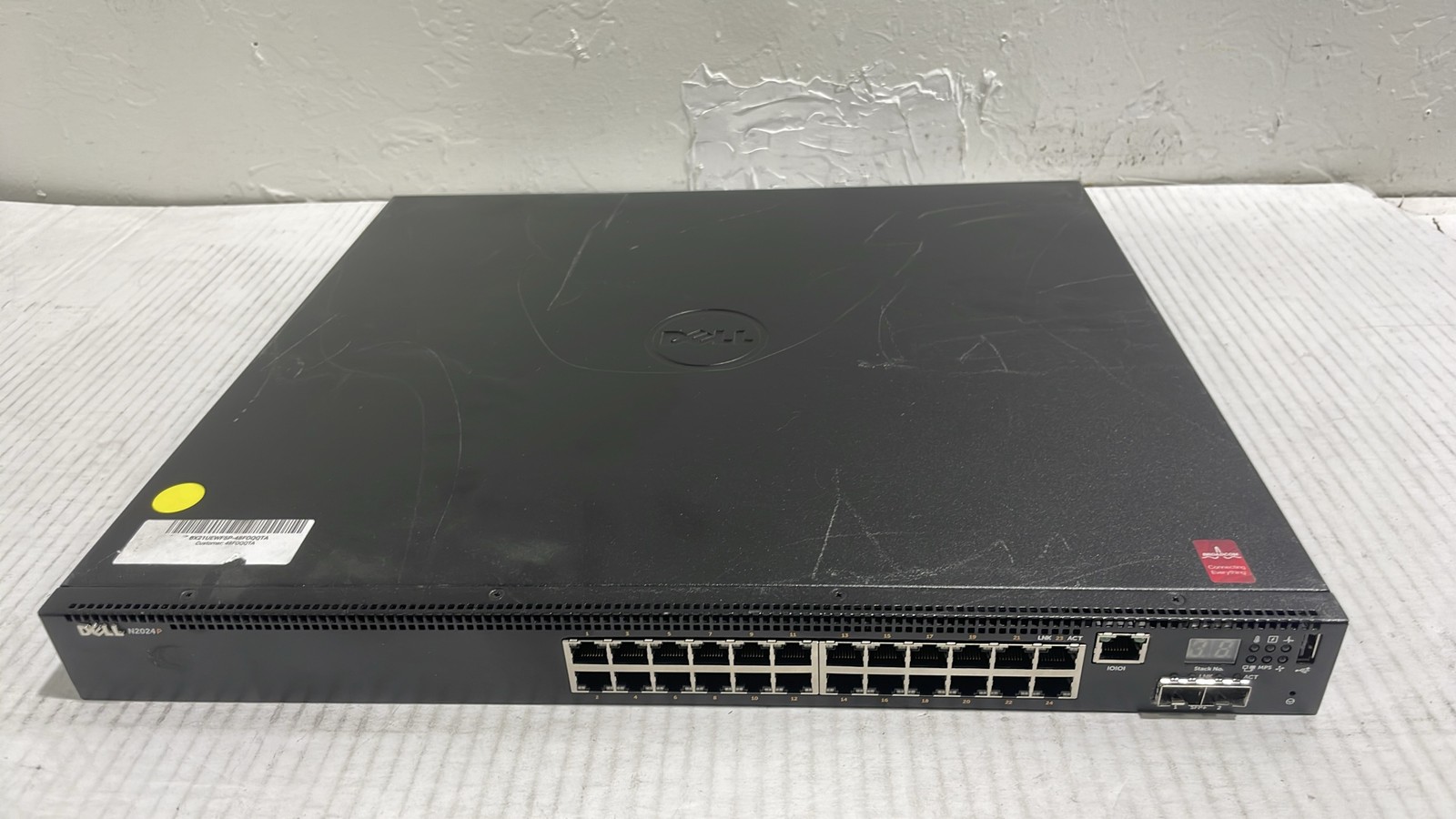 Dell N2024P 24-Port Gigabit PoE+ Rack Mount Managed Switch 2x 10Gb SFP+