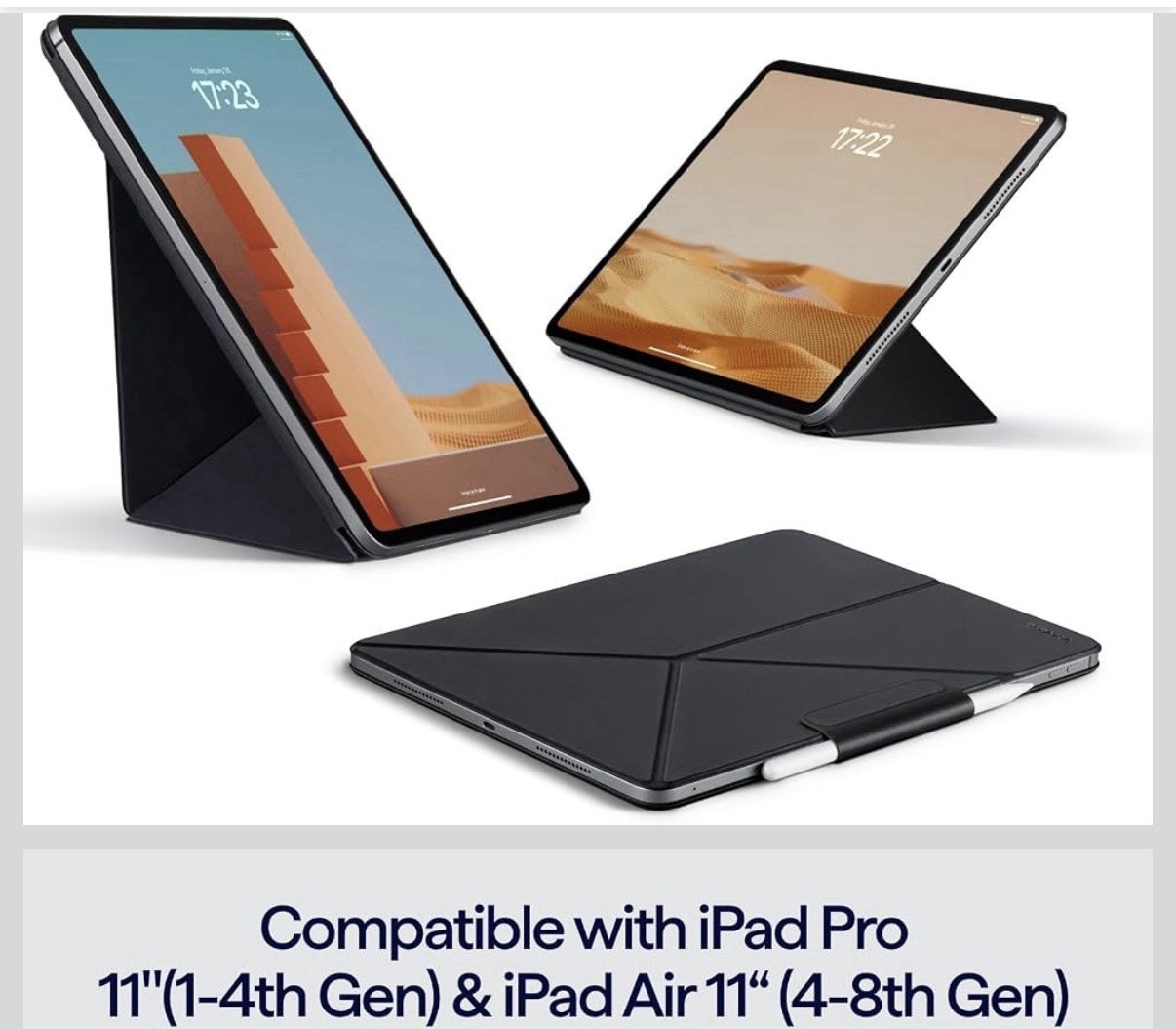 Pitaka Folio 2 for IPads 11 Black Case