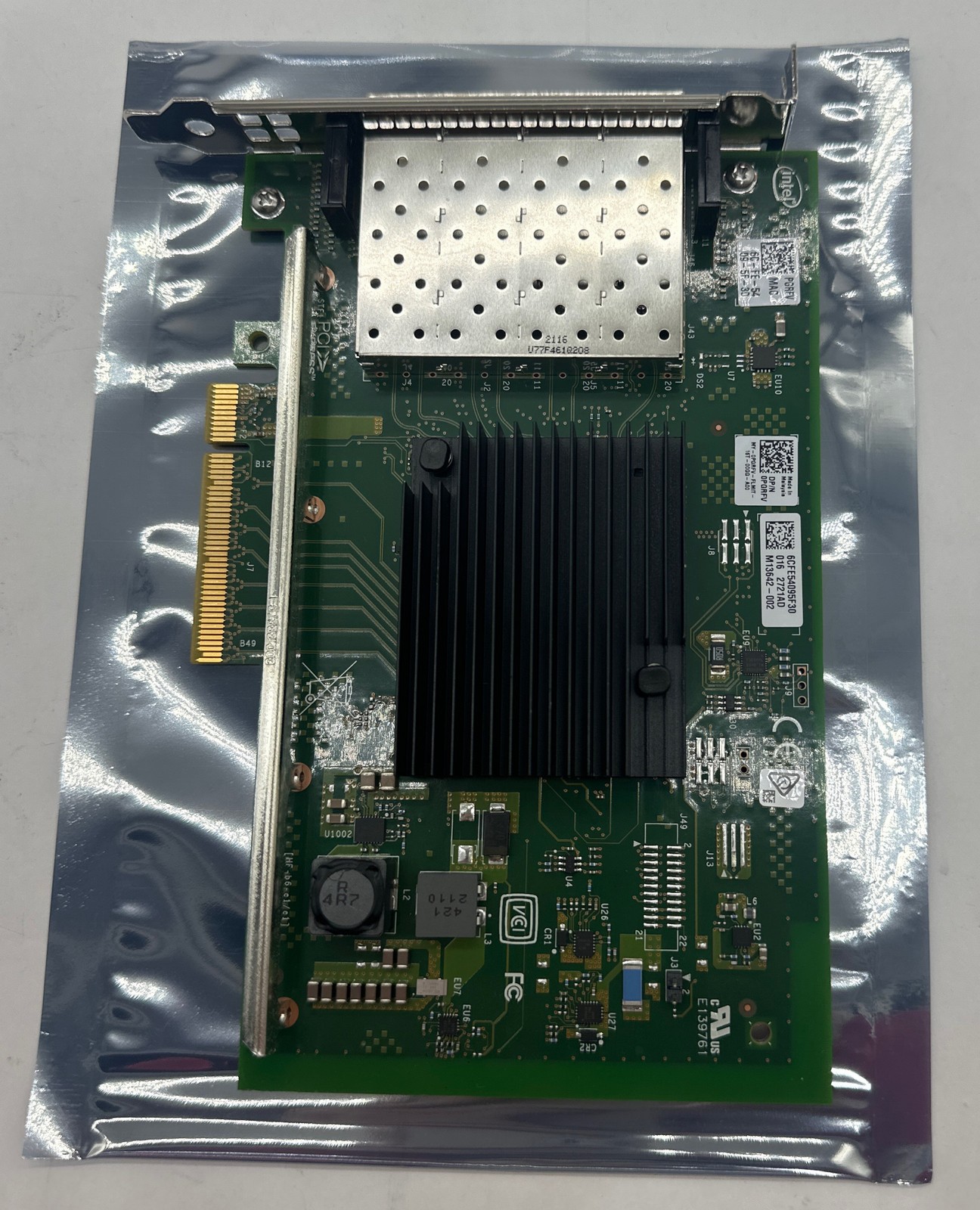 Intel 6CFE54095F30 Quad-Port 10GbE SFP+ Network Interface Card (NIC) 