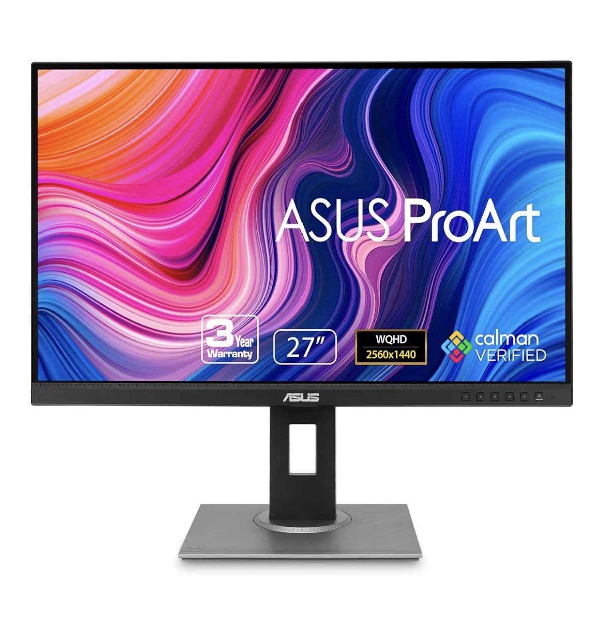 ASUS ProArt Display 27" 1440P Monitor (PA278QV) - QHD (2560 x 1440), 100% sRGB/R