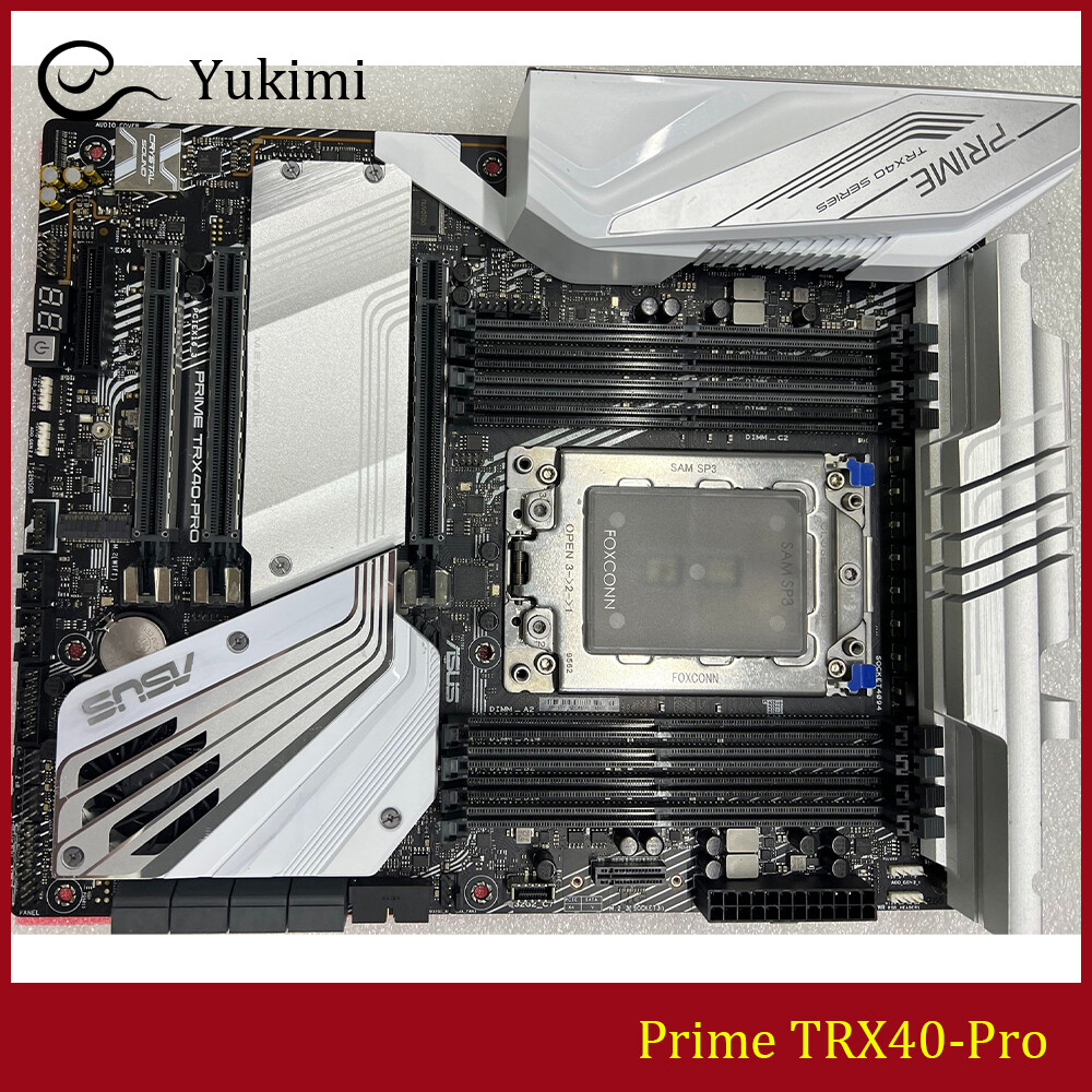 FOR ASUS Prime TRX40-Pro AMD DDR4*8 256GB ATX Motherboard Test OK