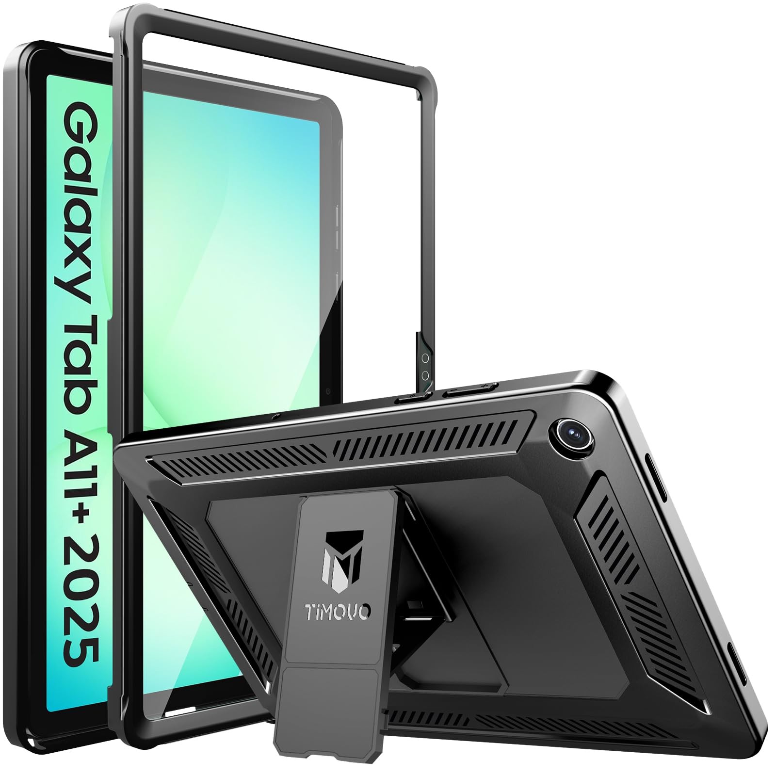 TiMOVO Rugged Case for Samsung Galaxy Tab A11+/A11 Plus 11'', Black