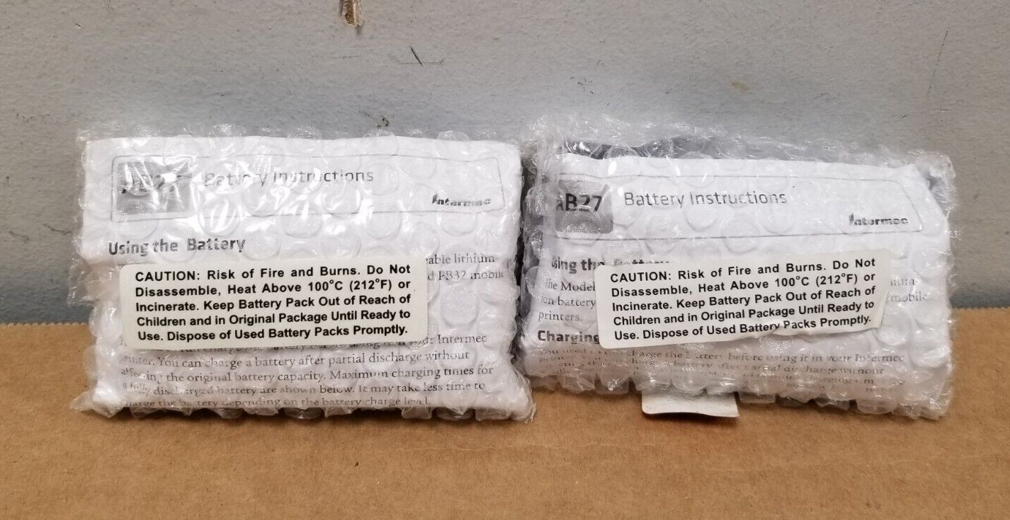 LOT OF 2 OPEN BOX Intermec PB21/PB31/PB22/PB32 #318-030-002