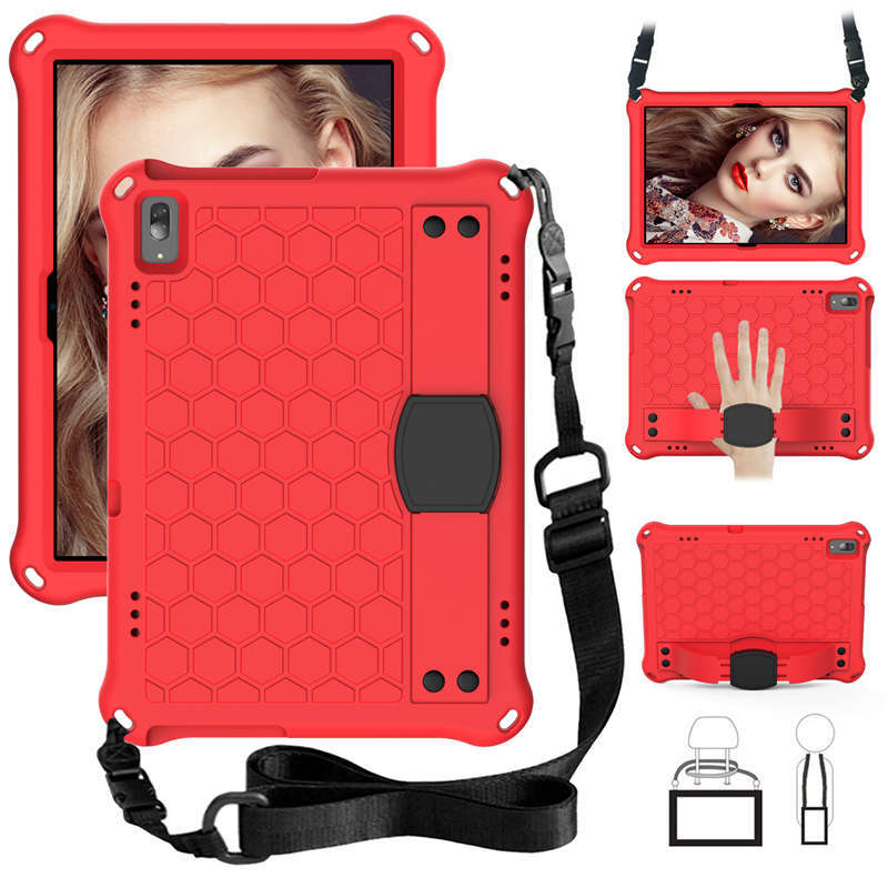 Fr Lenovo Tab 4 10 Plus M10 P10 E10 Kids Safe EVA Shockproof Case Cover w/Strap-