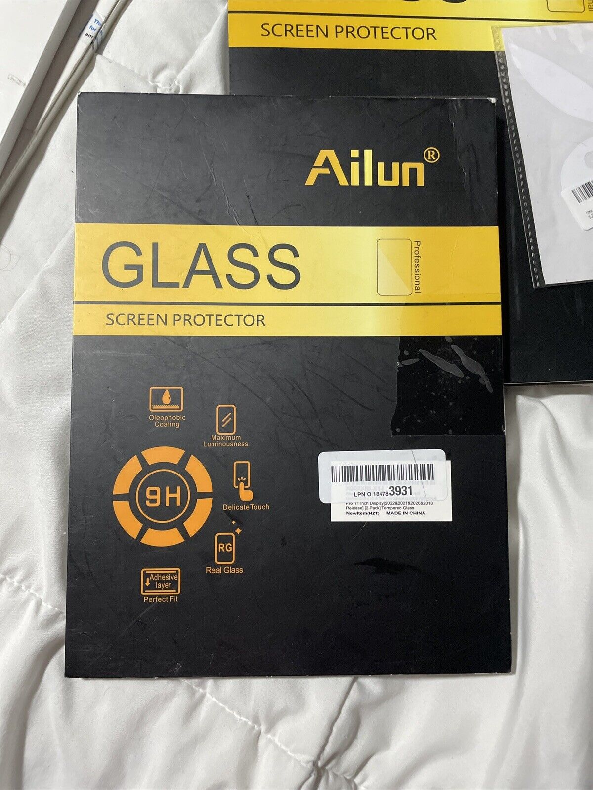 Ailun Screen Protector iPad Pro 11 in 2022/2021/2020 4th/3rd/2nd Gen 3+ (2 pack)
