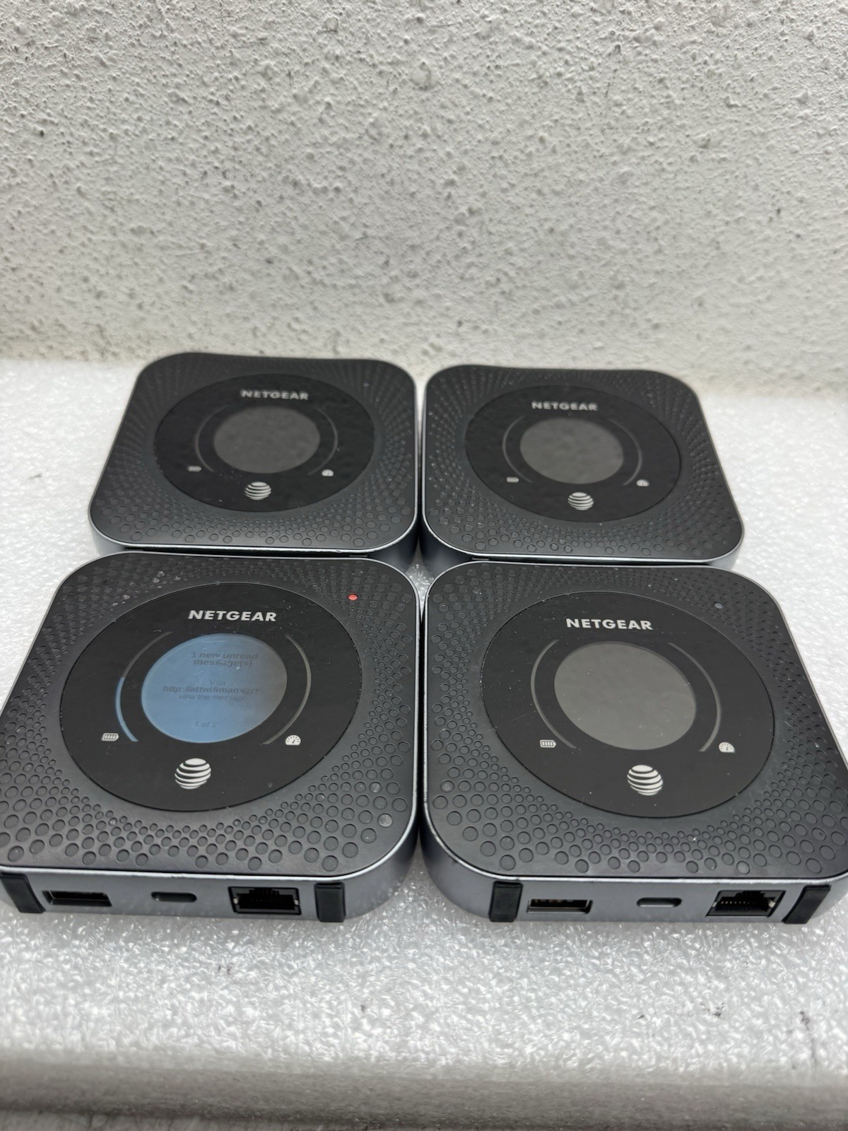 4X NETGEAR Nighthawk M1 Wireless Wi-Fi Hotspot Modem - MR1100 UNTESTED LOT 
