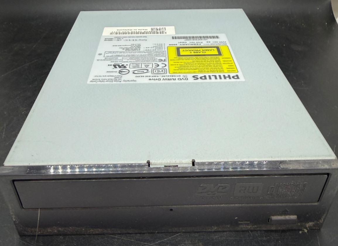 Philips DVD8631/95 DVD R/RW Drive - Black Bezel