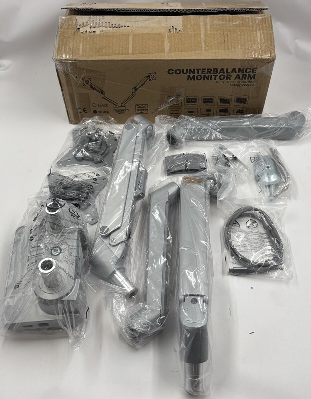 RICHELIEU 500FPDK22100 FLEXA PRO SERIES HEAVY-DUTY SPRING-ACTION MONITOR ARM