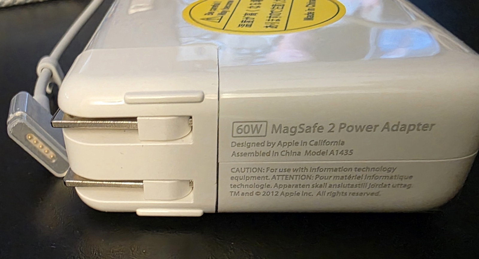 Used 60w T-Tip Power Adapter charger Macbook Pro 2012-2017 A1435 A1425 A1502