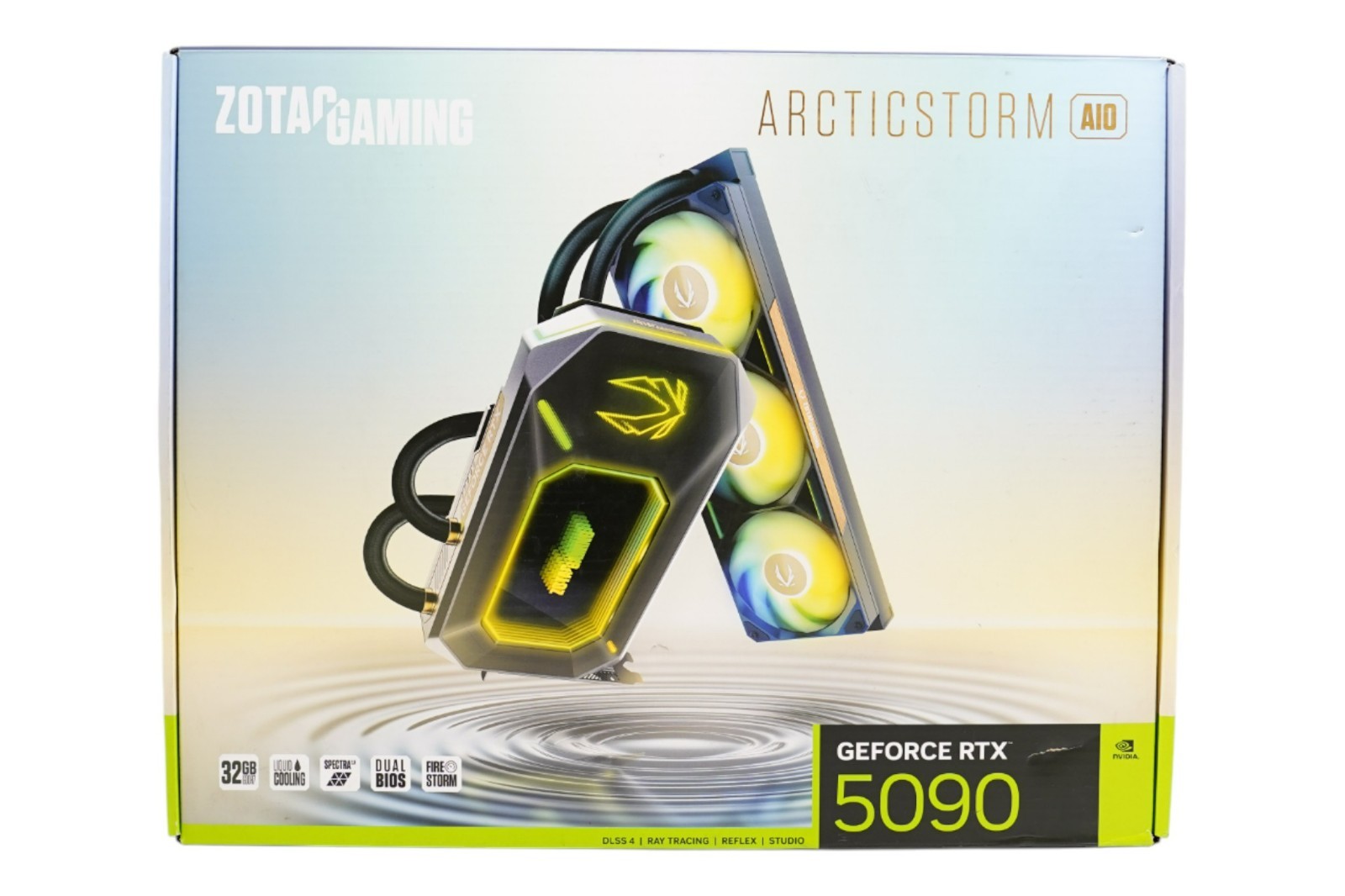 ZOTAC GAMING GeForce RTX 5090 ARCTICSTORM AIO 32GB GDDR7 PCIe 5.0 Graphics Card