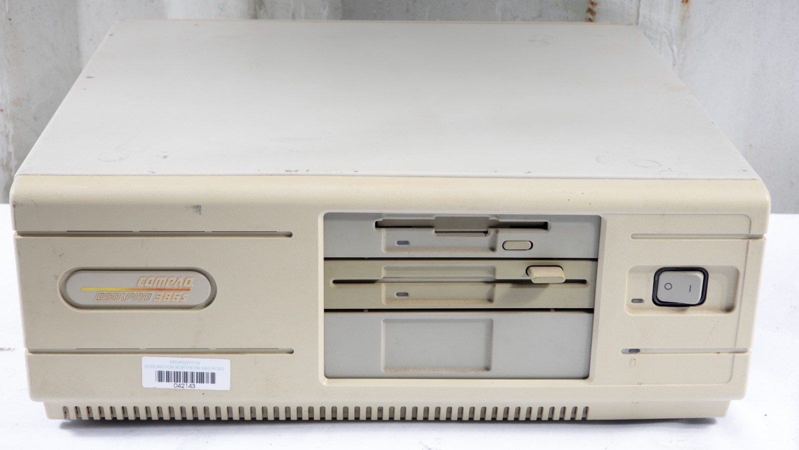 Compaq DeskPro 386s 386SX-16 9MB RAM tested to POST 0396
