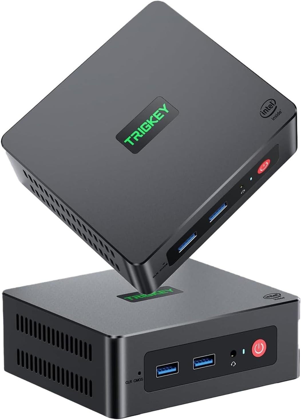 Trigkey G4 Intel N100 Mini PC 0GB/0GB Barebones - Mini Desktop HTPC Server