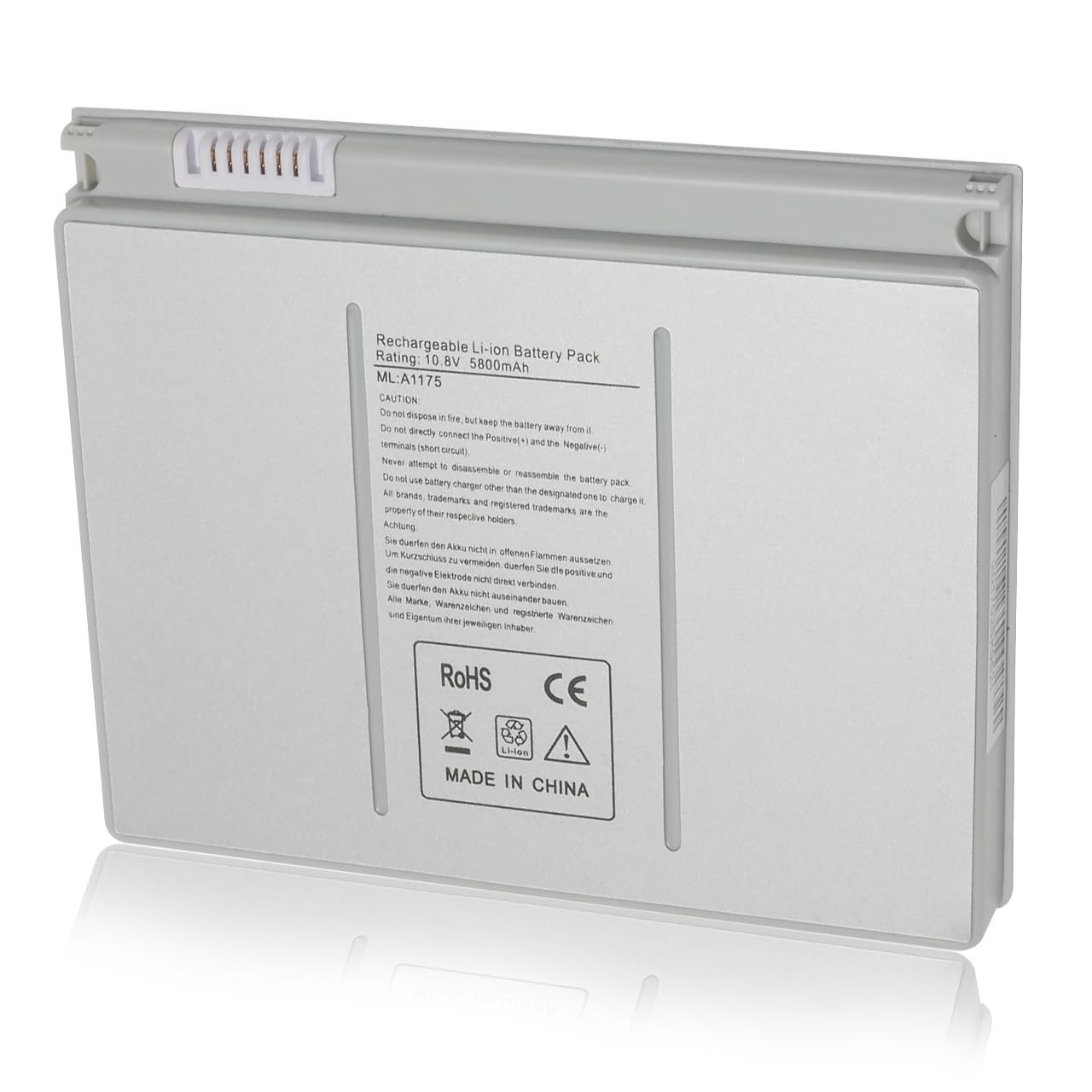 High-Capacity A1175 Laptop Battery for MacBook Pro - Reliable Replacement Power