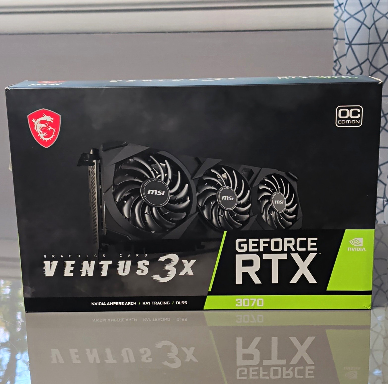MSI GeForce RTX 3070 Ventus 3X OC Edition 8GB GDDR6 HDMI/DP GPU