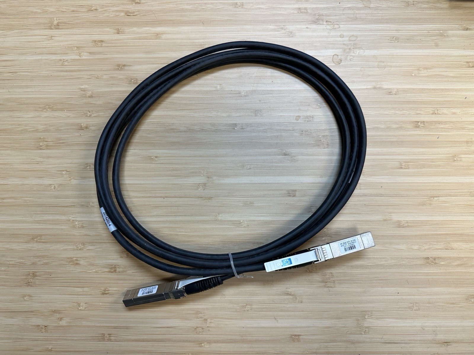 HP 10GbE Passive Direct Attach Copper Twinax Cable DAC SFP+ 3M 10G 487657-001