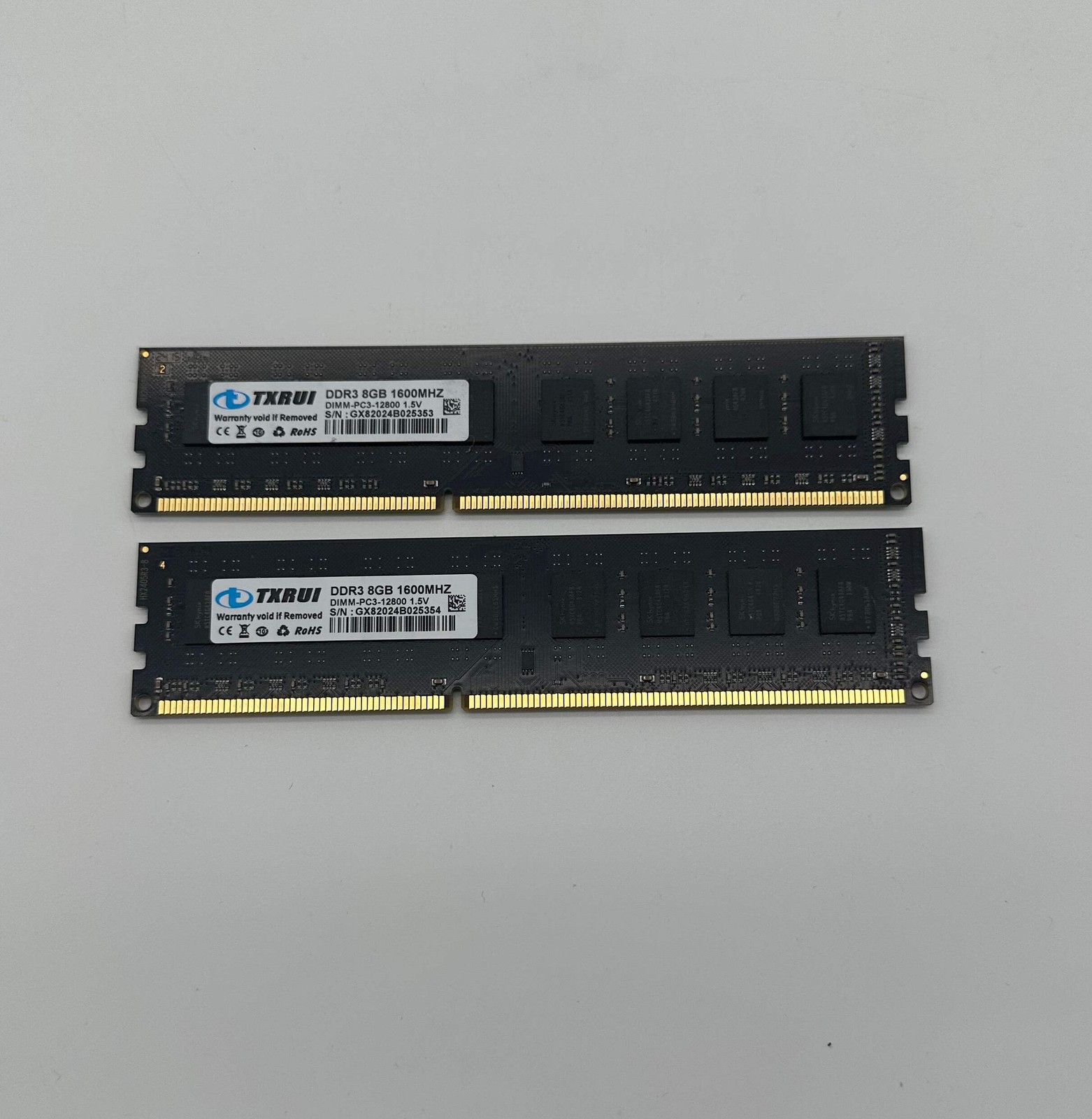 RAM 16GB DDR3 (8GB X2) TXRUI