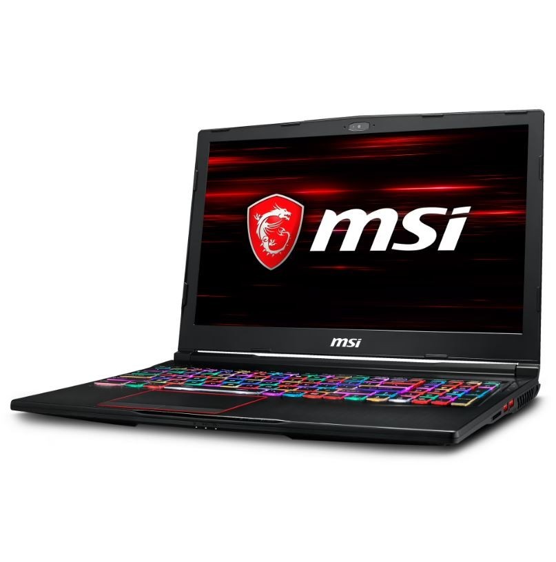MSI GE63 Raider RGB-882 15.6" 144Hz 3ms Gaming Laptop Intel i7-9750H RTX2060