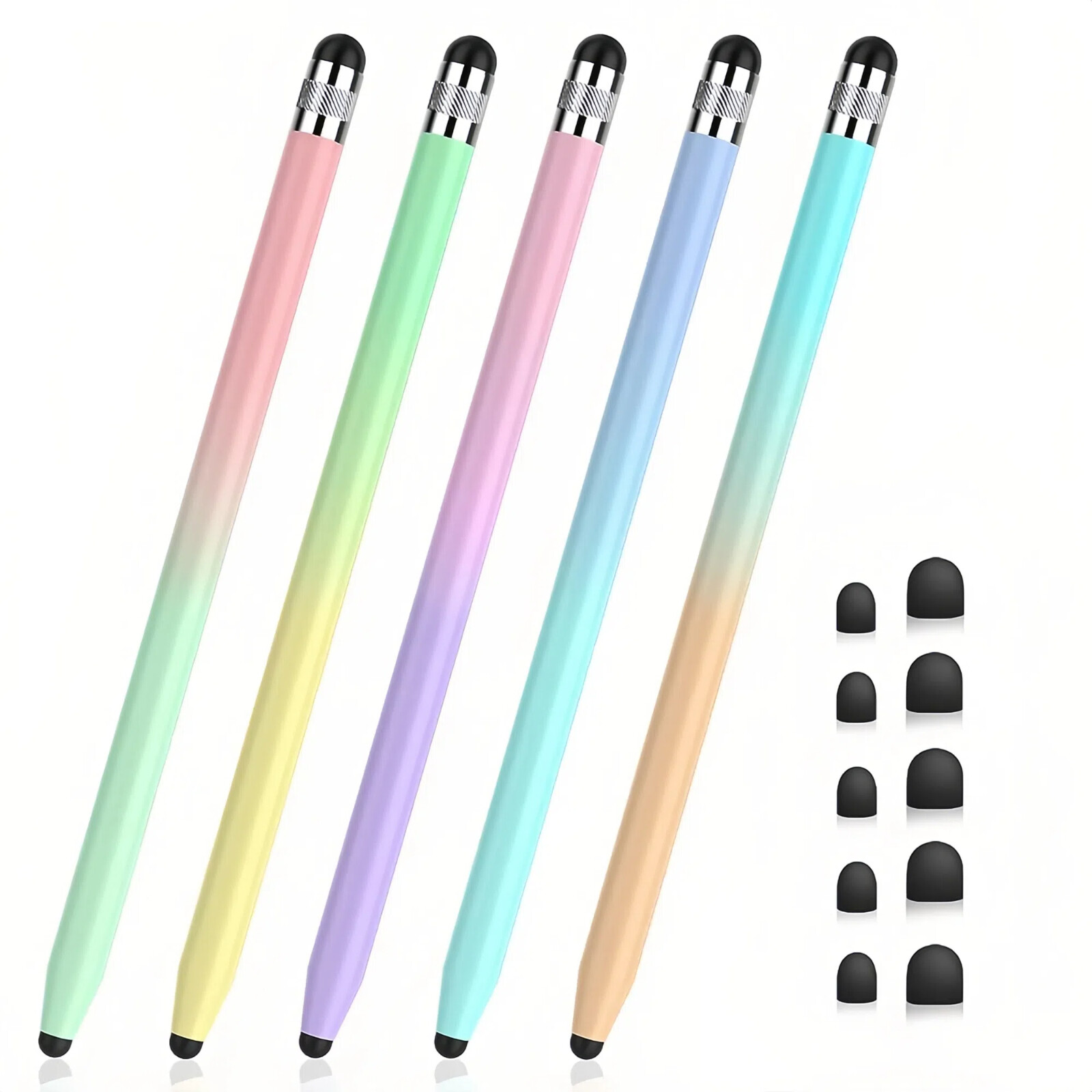 5PCS Stylus Pens for Touch Screens, Stylus Pen for iPhone/iPad/Tablet Android