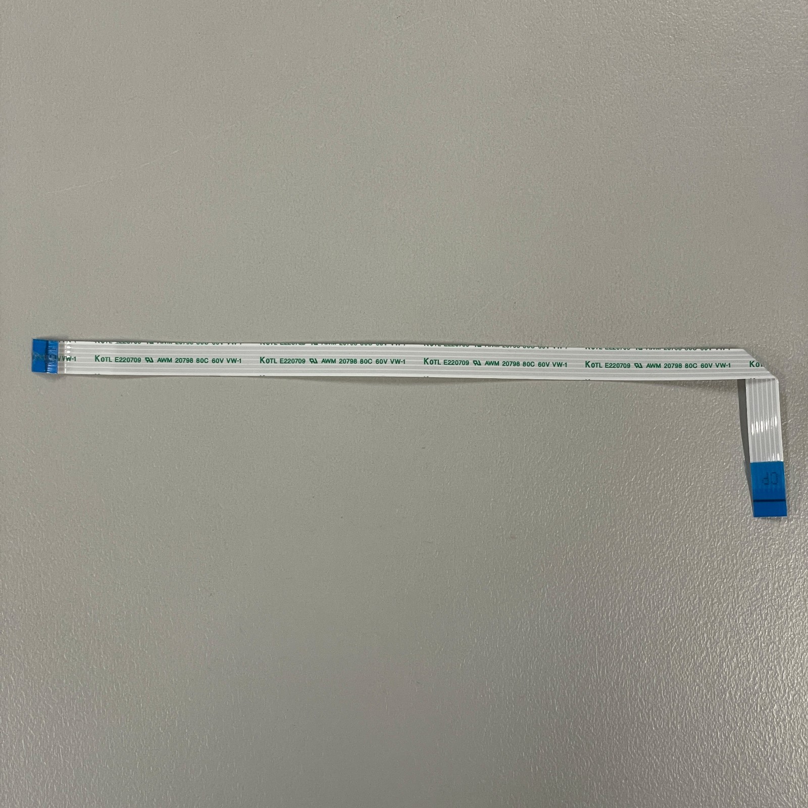 Genuine AWM 20798 6-Pin 190mm x 7mm Flat Flex Ribbon Cable 80C 60V KOTL E220709