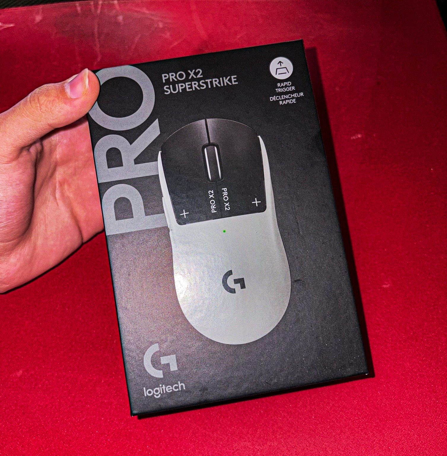 Logitech PRO X2 SUPERSTRIKE Wireless Gaming Mouse