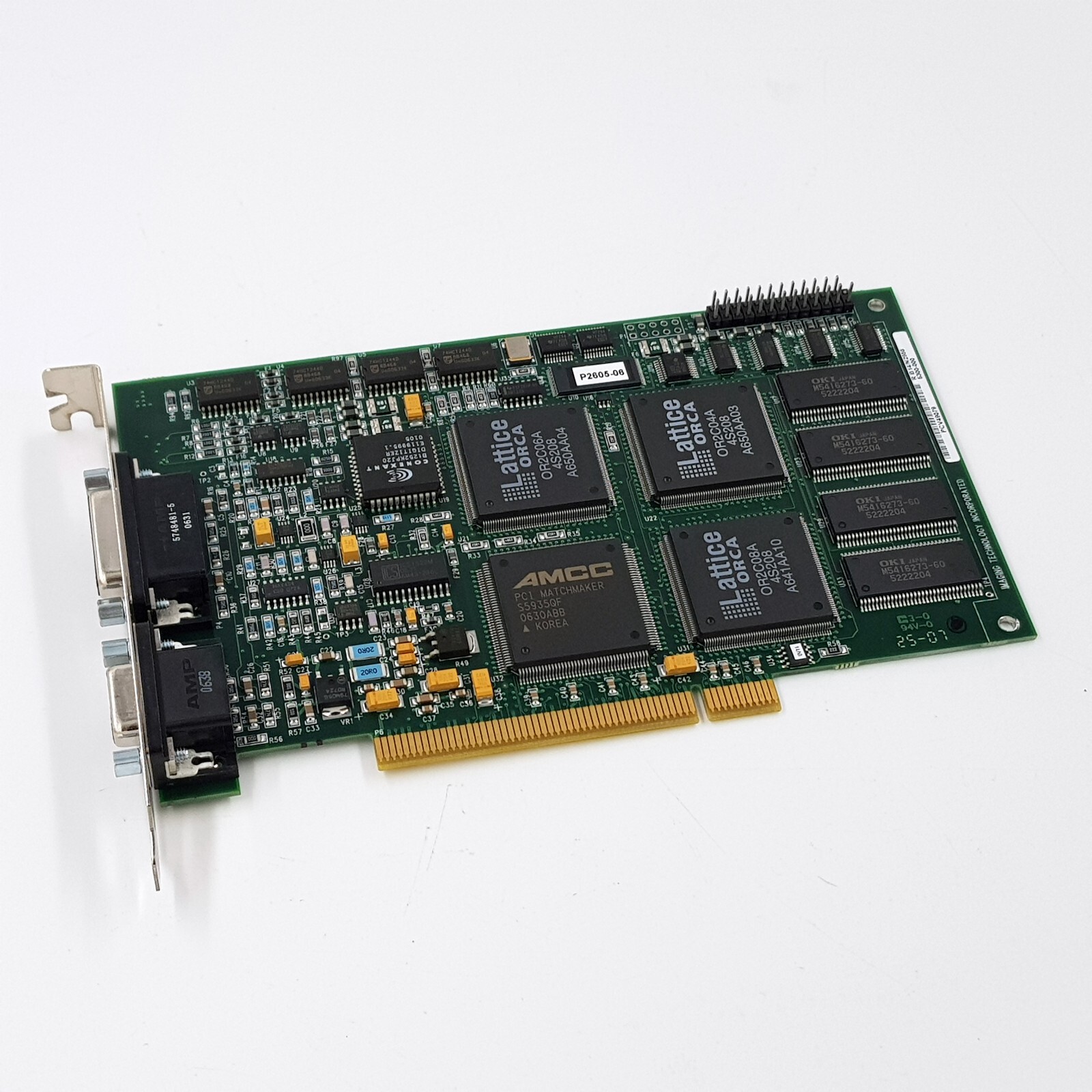 Imaging Technology PCVision R-B L8 Sigmaport 14/N2956 P2605-06 Frame Grabber