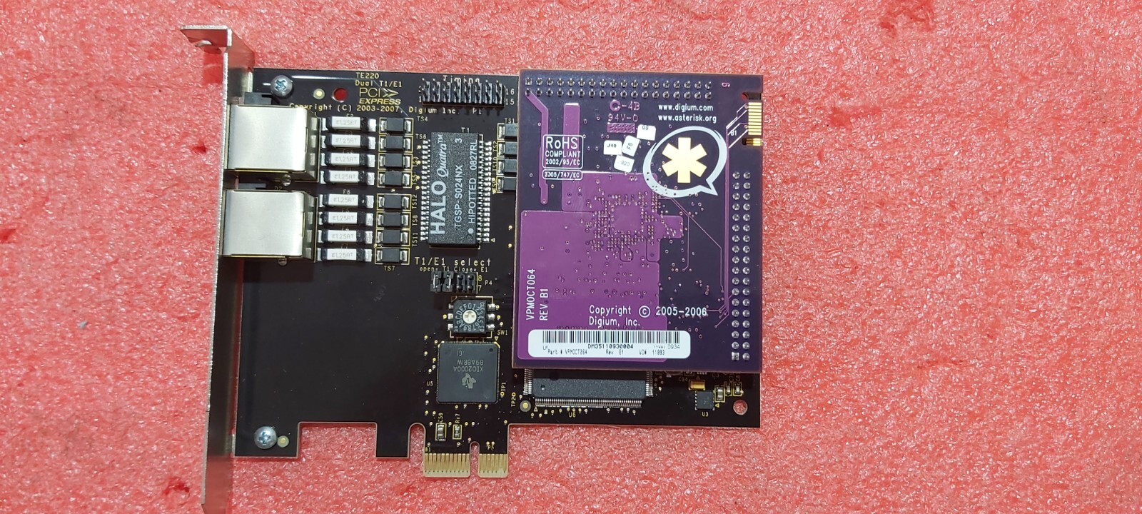Digium Wildcard TE220 PCI UPS SHIPPING Make Offers