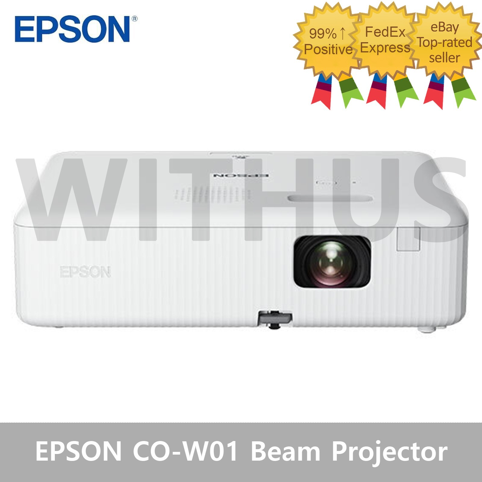 EPSON CO-W01 Portable Beam Projector 3,000lm 3LCD WXGA - Tracking