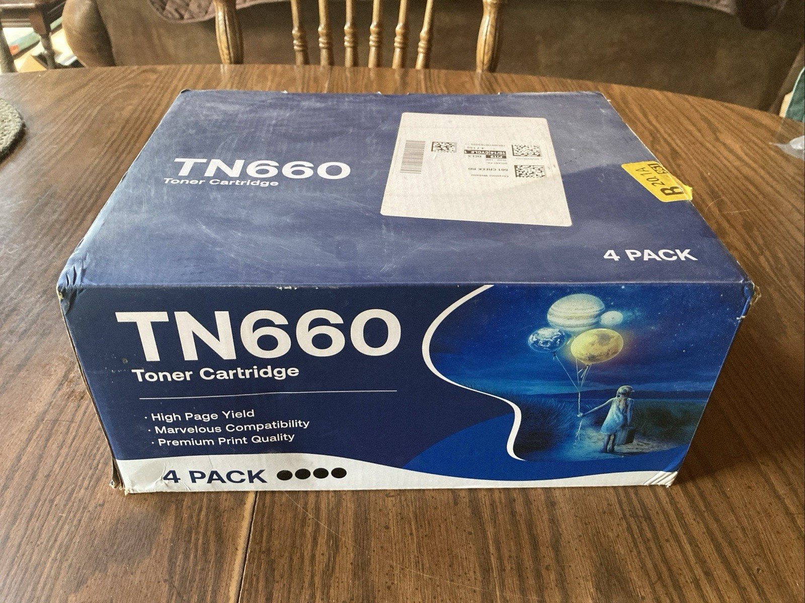 TN660 Toner Cartridge 3 Pack Compatible For Brother Black High Yield Printer