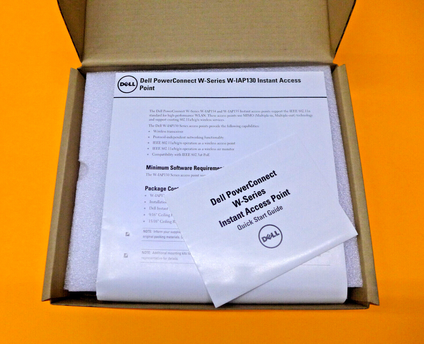 New Dell Aruba Networks AP-135 Wireless Instant Access Point 2VN40
