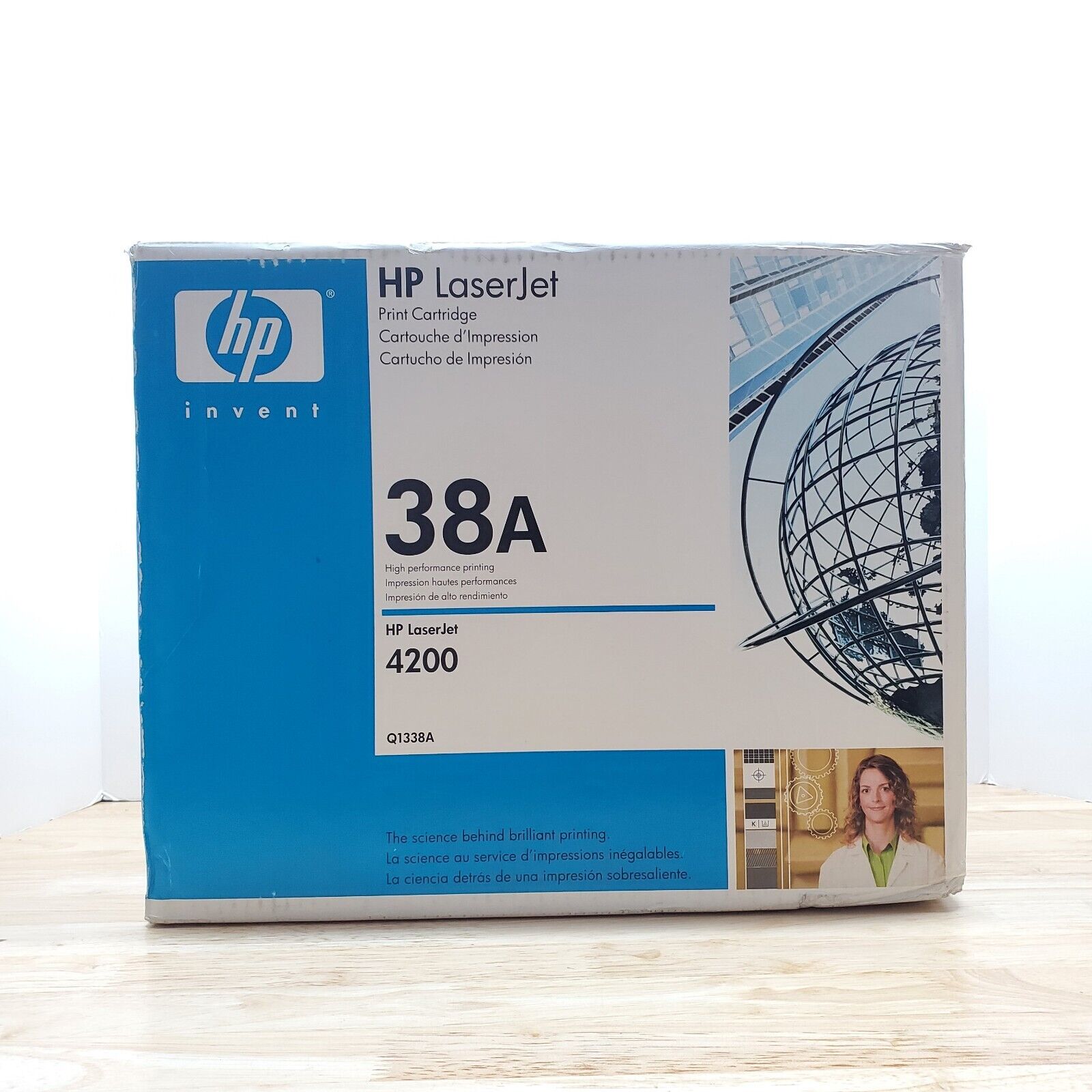 Genuine OEM HP LaserJet Print Cartridge Black Toner 38A Q1338A New Open Box 