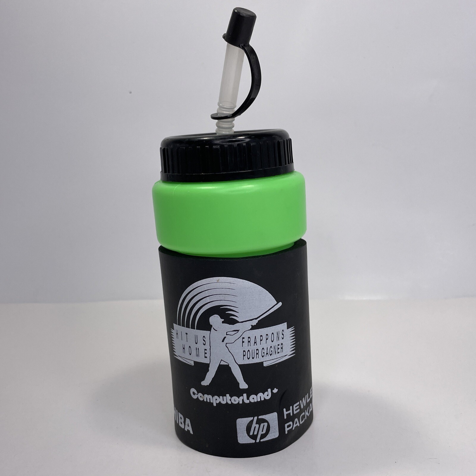 ComputerLand Water Bottle 1994 Toshiba HP Promo Vintage Computer